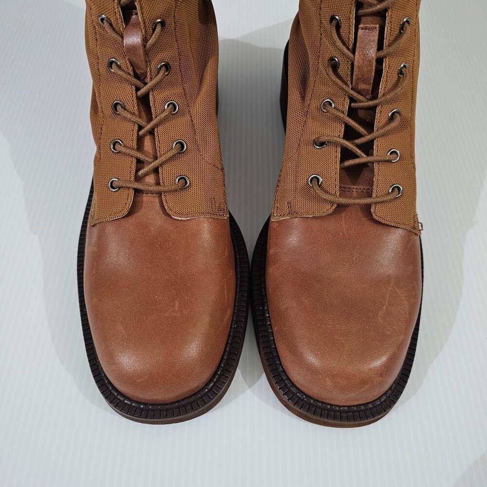 Free People Trickum Tall Lace Up Boot Womens Shoe Whiskey Brown EU Size 38 - Picture 6 of 14